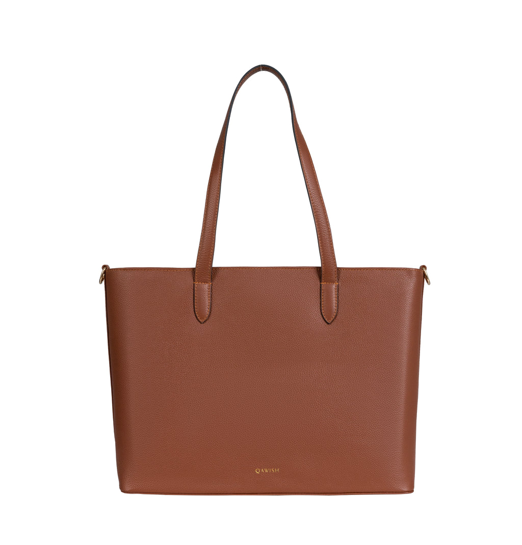 Qawish Leather Bag